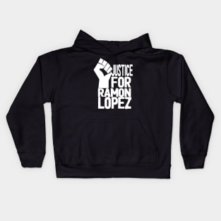 justice for ramon lopez Kids Hoodie